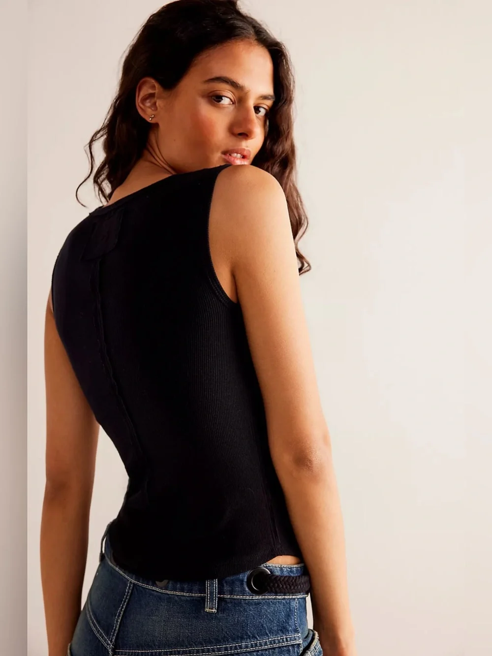 FREE PEOPLE | ✨NEW✨ We The Free Hummingbird Tank in Denim Grey